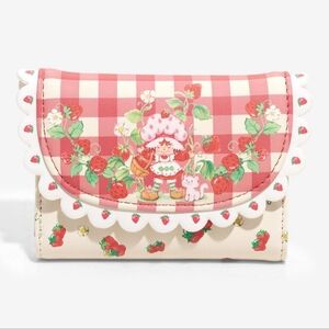 NEW Strawberry Shortcake Gingham Wallet